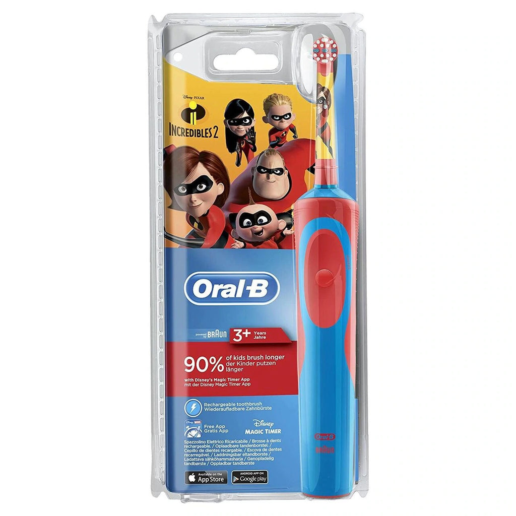 ORAL B KIDS INCREDIBLES 2 ELECTRIC TOOTHBRUSH - Khubchands