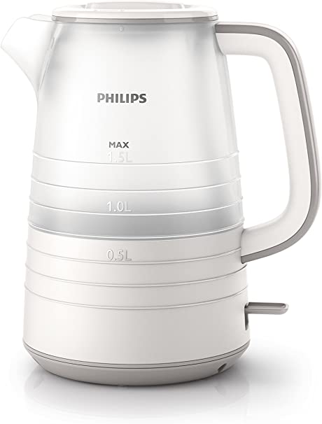 PHILIPS HD9334 CORDLESS KETTLE IN WHITE - Khubchands