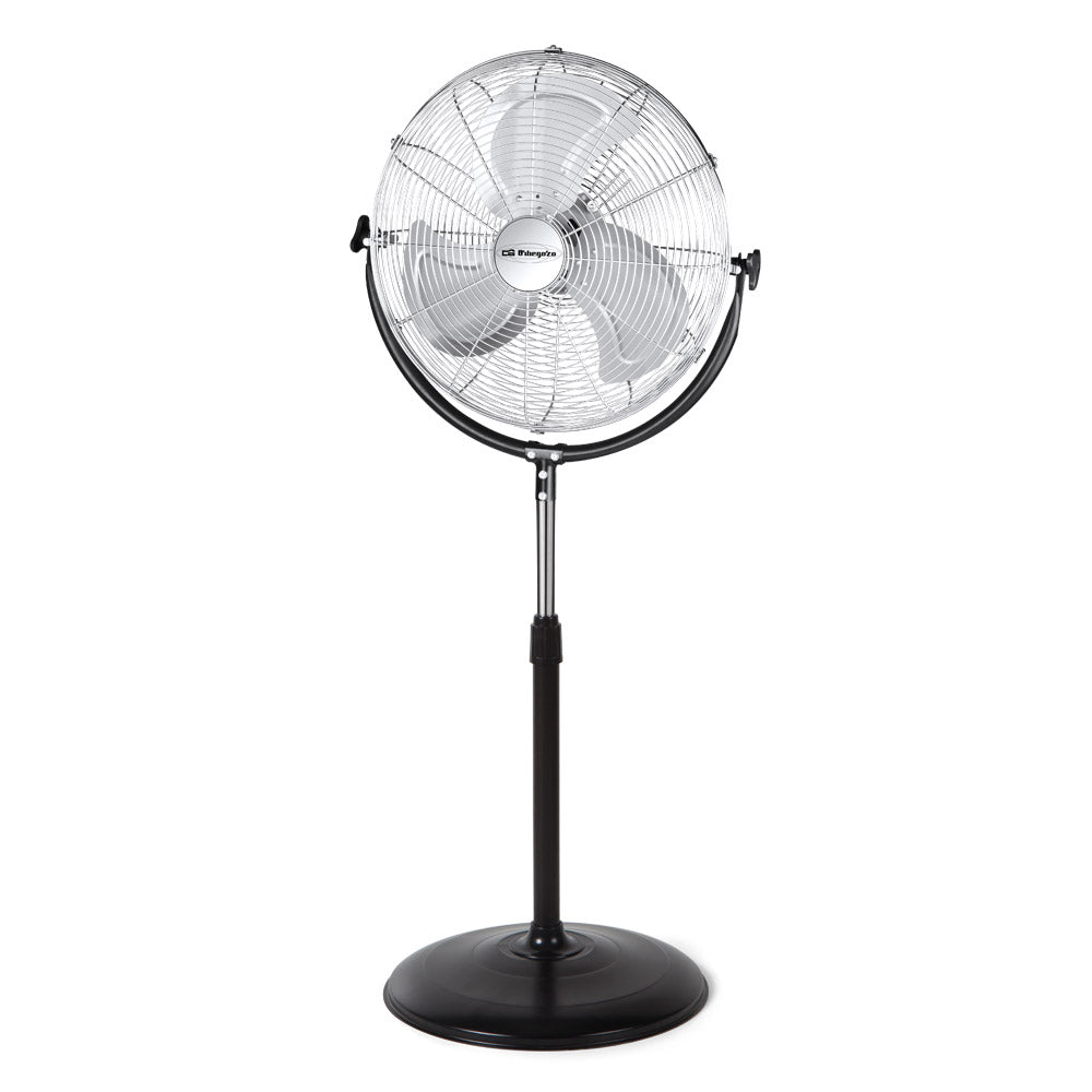 ORBEGOZO PWS1846 STANDING INDUSTRIAL FAN BLACK 45CM - Khubchands