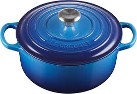 LE CREUSET ROUND CASSEROLE 20 cm - 30 cm - CAST IRON CASSEROLE - Khubchands
