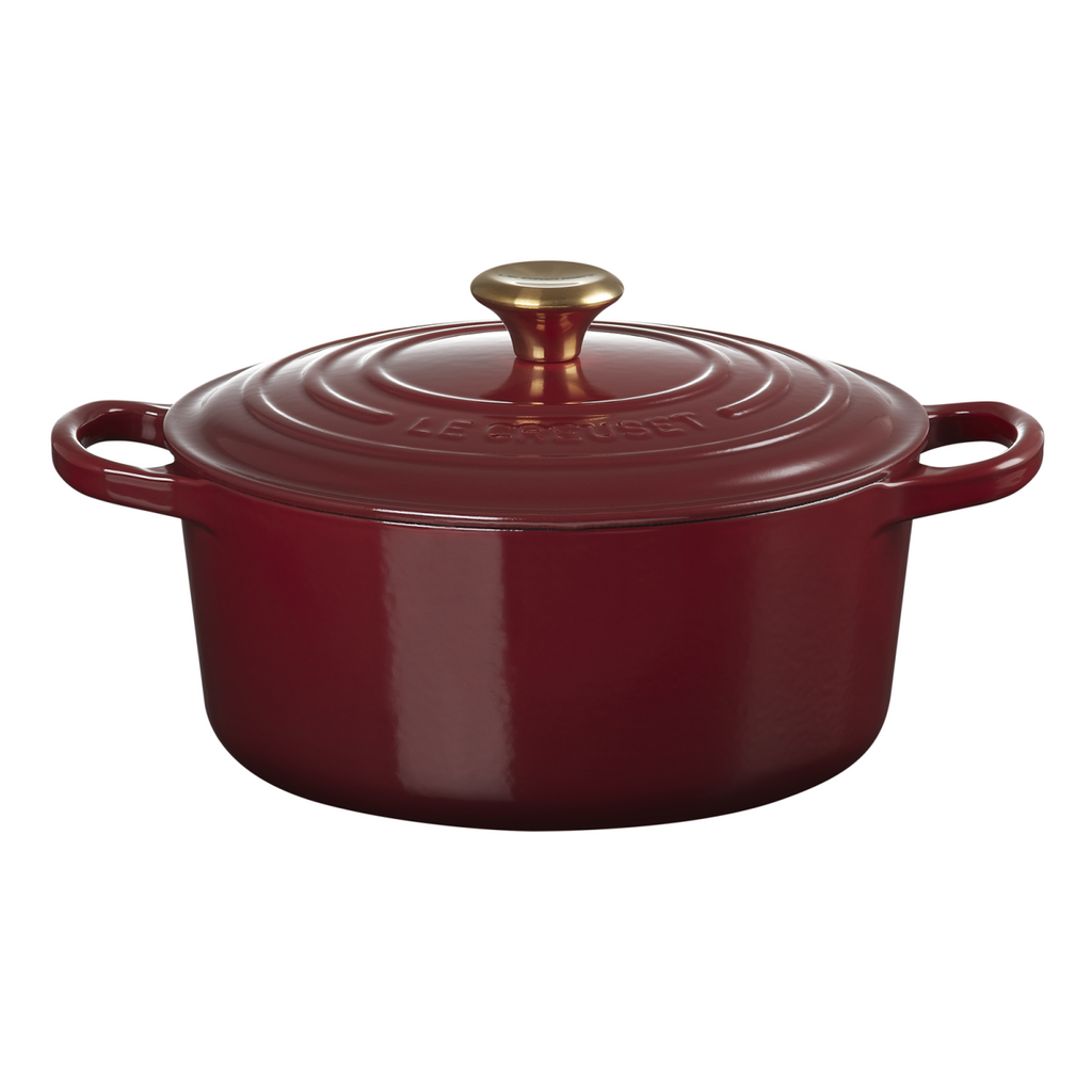 LE CREUSET ROUND CASSEROLE 20 cm - 30 cm - CAST IRON CASSEROLE - Khubchands
