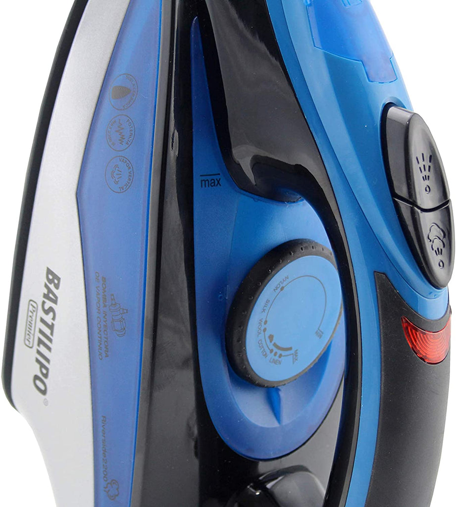 BASTILIPO RIVERSIDE STEAM IRON  2200W - Khubchands