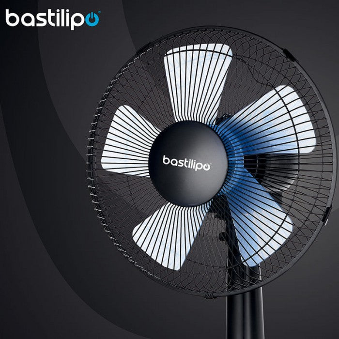 BASTILIPO ROCHE DESKTOP FAN BLACK 12" 30CM - Khubchands