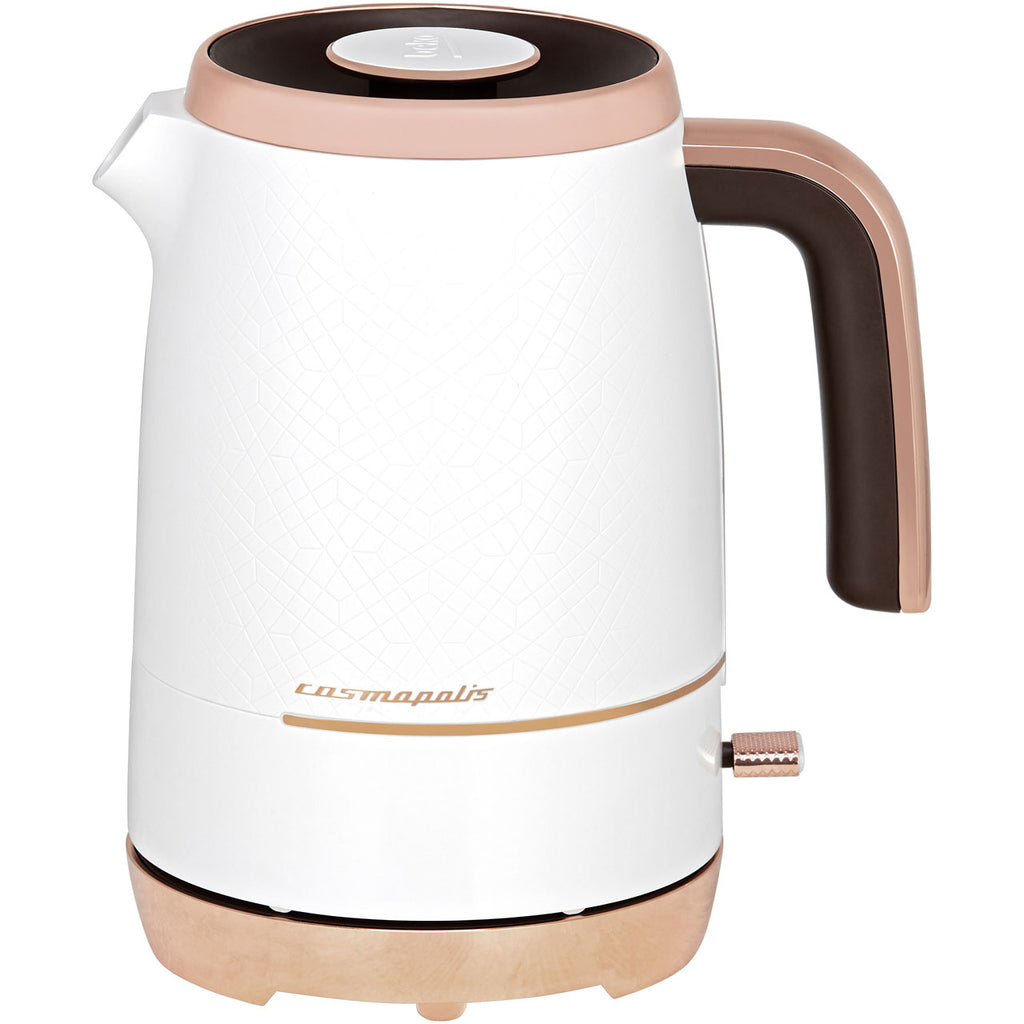 BEKO KETTLE WKM8306B COSMOPOLIS WHITE AND ROSE GOLD - Khubchands