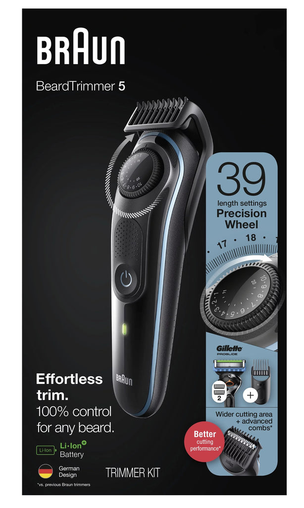 BRAUN BT5240 BEARD TRIMMER - RECHARGEABLE - Khubchands