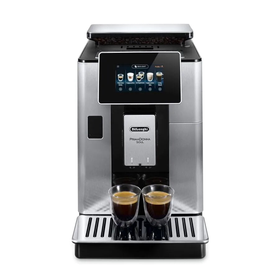 DELONGHI ECAM610.75MB PRIMADONNA SOUL INTELLIGENT BEAN TO CUP COFFEE MACHINE - Khubchands