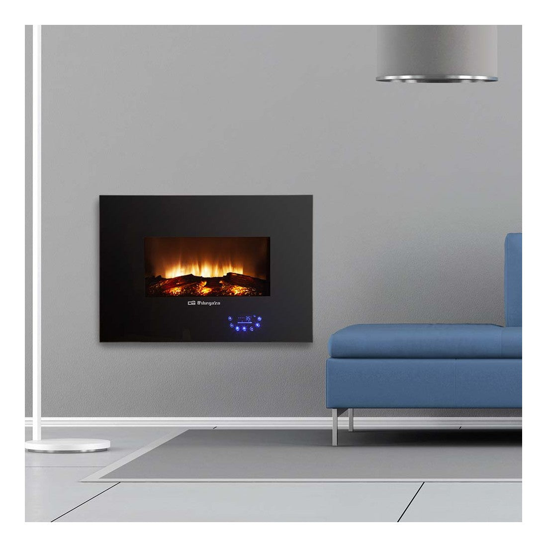 ORBEGOZO CM8000 FIREPLACE HEATER 1800 WATTS