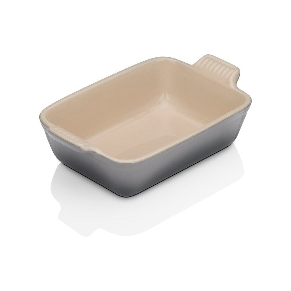 LE CREUSET RECTANGULAR DISH MIST GREY 19CM - Khubchands