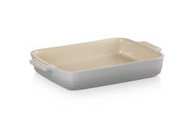 LE CREUSET RECTANGULAR DISH MIST GREY 32CM - Khubchands
