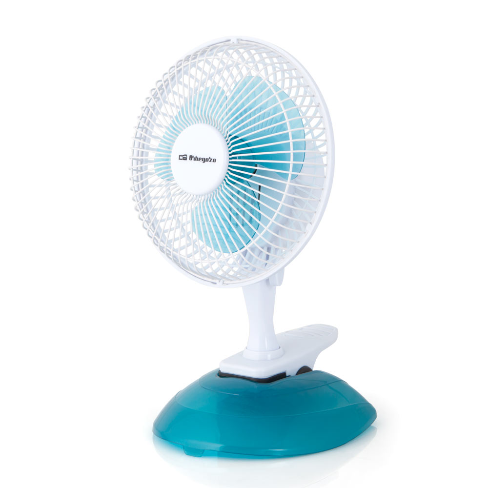 ORBEGOZO TF0219 CLIP ON AND DESKTOP FAN 2 IN 1 6" - Khubchands