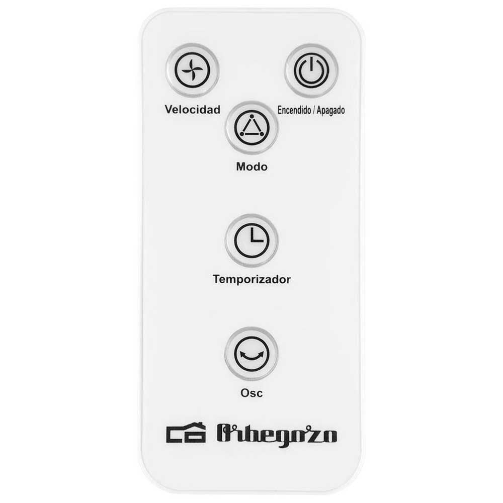 ORBEGOZO  WF0242 WALL FAN 40W 40CM WITH REMOTE - Khubchands