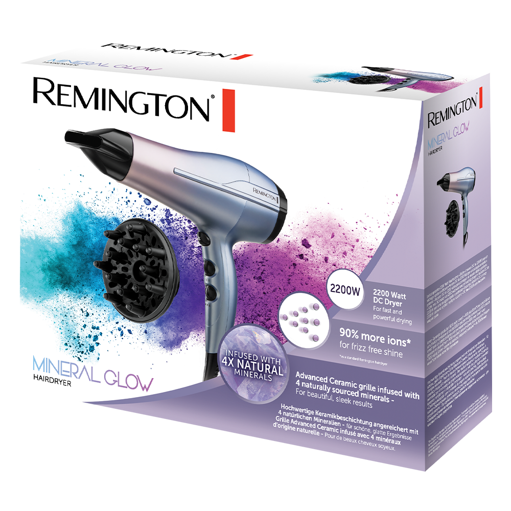 Remington Mineral Glow Hair Dryer - D5408 - Khubchands
