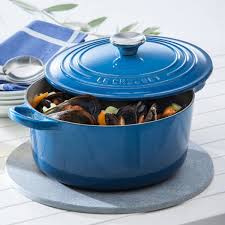LE CREUSET ROUND CASSEROLE 20 cm - 30 cm  - CAST IRON CASSEROLE - Khubchands