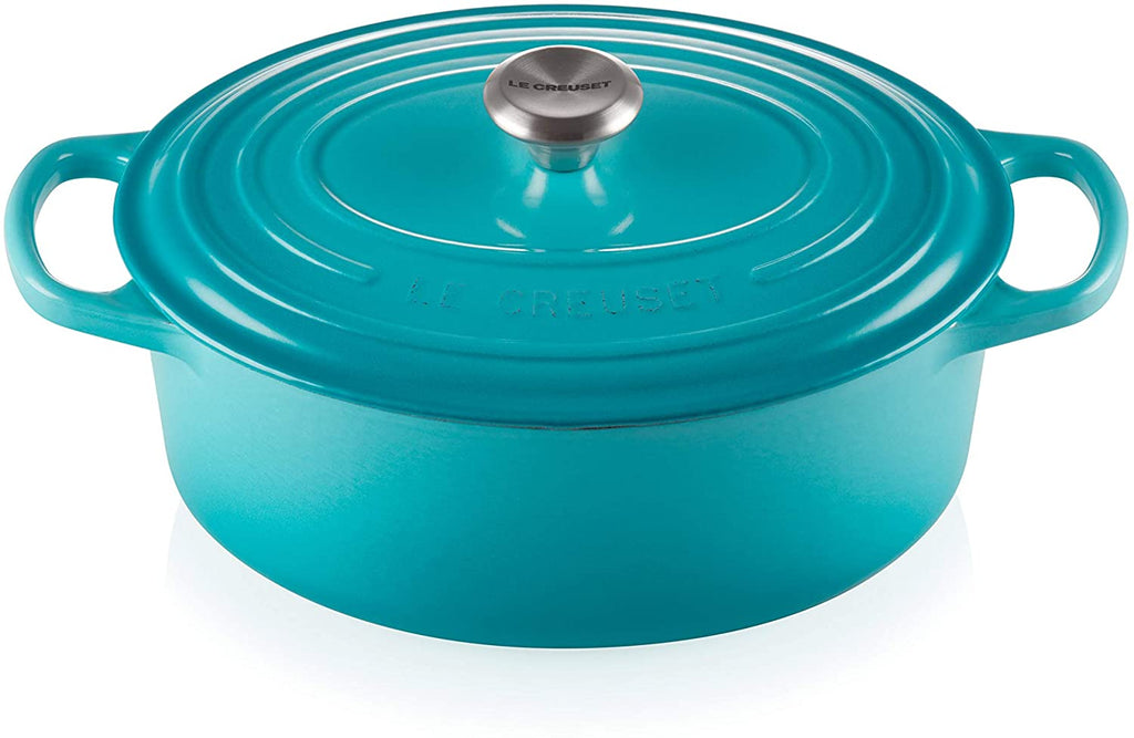 LE CREUSET  CAST IRON OVAL CASSEROLE 27 cm - 33 cm - Khubchands