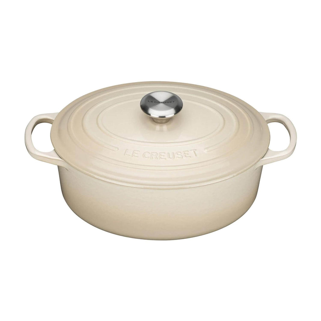 LE CREUSET  CAST IRON OVAL CASSEROLE 27 cm - 33 cm - Khubchands