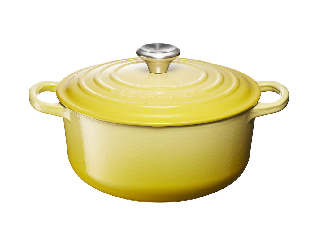 LE CREUSET ROUND CASSEROLE 20 cm - 30 cm  - CAST IRON CASSEROLE - Khubchands