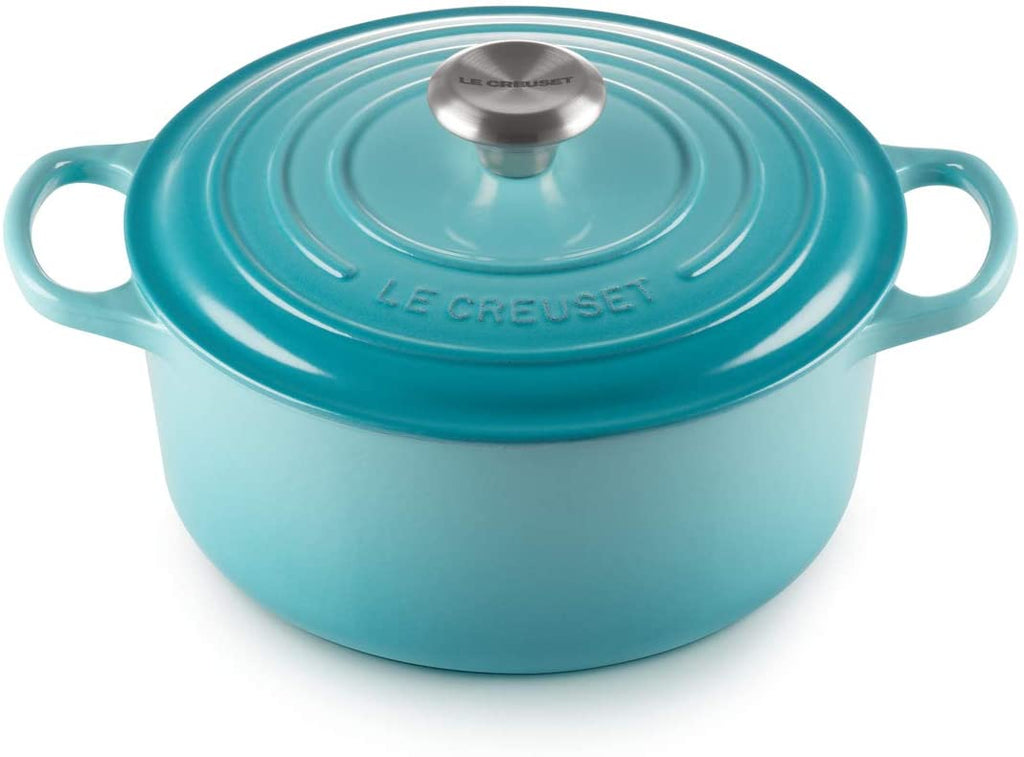 LE CREUSET ROUND CASSEROLE 20 cm - 30 cm  - CAST IRON CASSEROLE - Khubchands