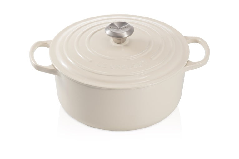 LE CREUSET ROUND CASSEROLE 20 cm - 30 cm  - CAST IRON CASSEROLE - Khubchands